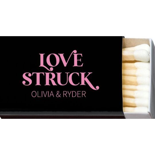 Love Struck 20-Strike Matchboxes
